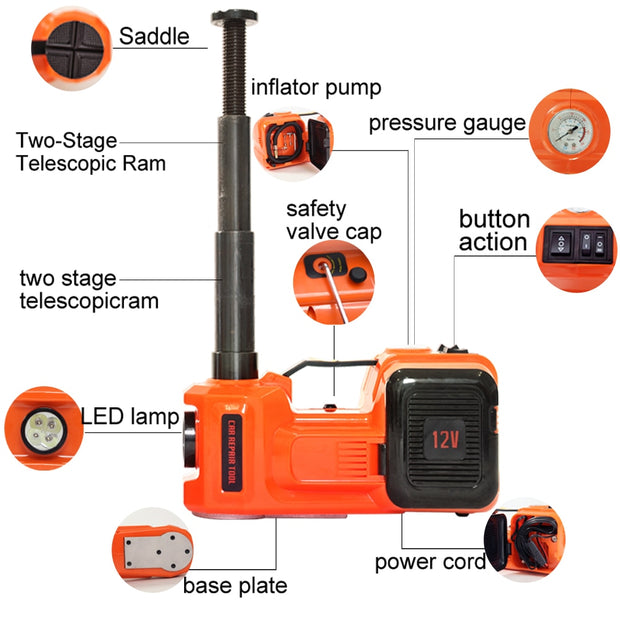 Multifunctional Hydraulic Jack Tool