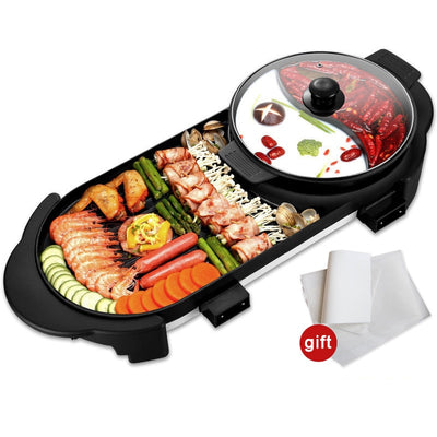 Electric Smokeless BBQ Grill