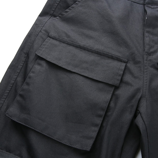 Fashionable Black Cargo Pants