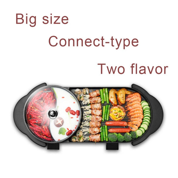 Electric Smokeless BBQ Grill