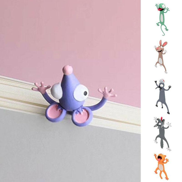 3D Cartoon Animal Bookmark