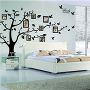 Black 3D DIY Family Tree Wall Stickers