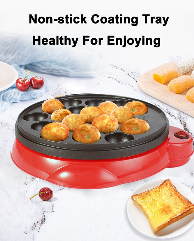 Electric Takoyaki Maker Grill Pan