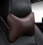 Leather Car Neck Pillow