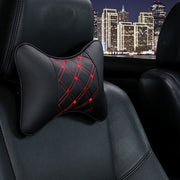 Leather Car Neck Pillow