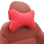 Leather Car Neck Pillow