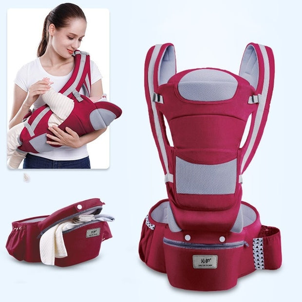 4-in-1 Ergonomic Baby Carrier